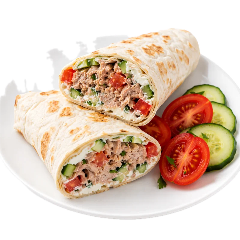 Лаваш с тунцом